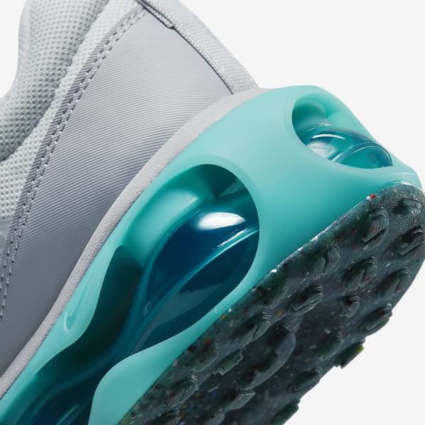 Platinum / Turquoise / Grey / Black Women's Nike Air Max 2021 Sneakers | NK864XSZ