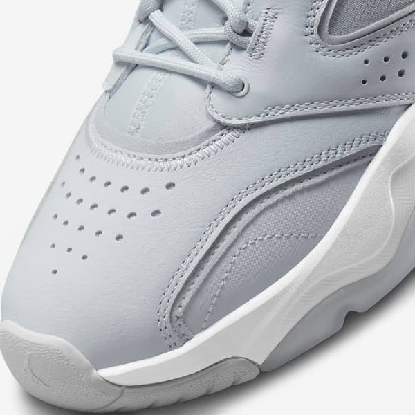 Platinum / White / Grey Men's Nike Jordan Point Lane Sneakers | NK960UEQ