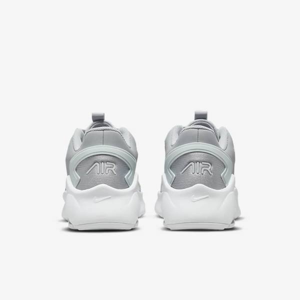 Platinum / White / Metal Silver / Grey Men's Nike Air Max Bolt Sneakers | NK054HEF