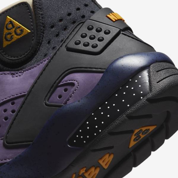 Purple / Blue / Black / Gold Men's Nike ACG Air Mowabb Sneakers | NK145QRO