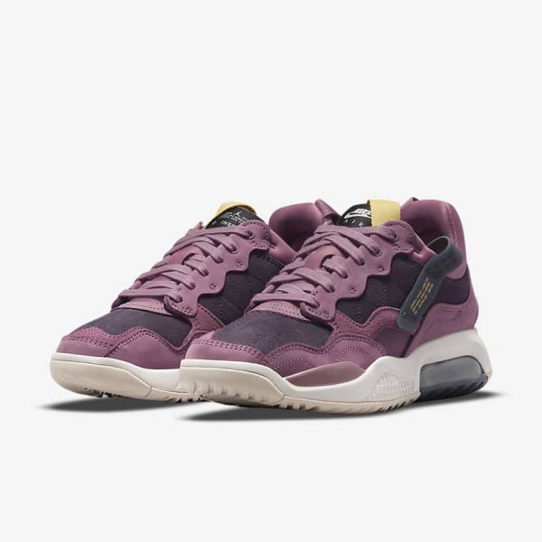 Purple / Gold Women's Nike Jordan MA2 Sneakers | NK503LBZ