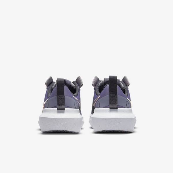 Purple / Grey / Metal Red Brown Kids' Nike Crater Impact Older Sneakers | NK912GJN