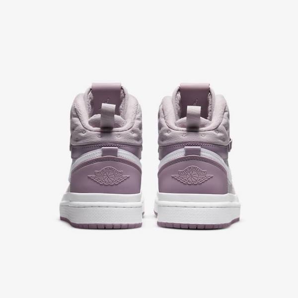 Purple / Grey / White Women's Nike Air Jordan 1 Acclimate Sneakers | NK945CLE