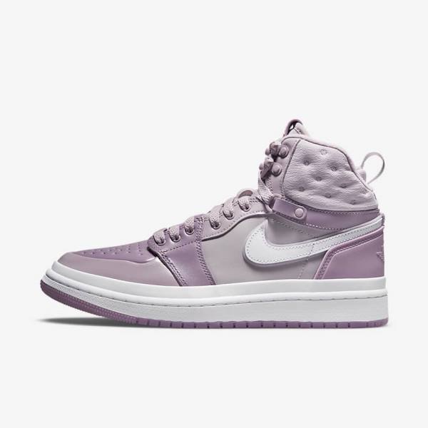 Purple / Grey / White Women\'s Nike Air Jordan 1 Acclimate Sneakers | NK945CLE