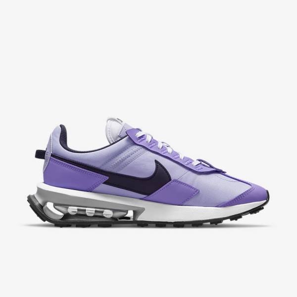 Purple / Metal Silver / Black Women's Nike Air Max Pre-Day Sneakers | NK603FMA