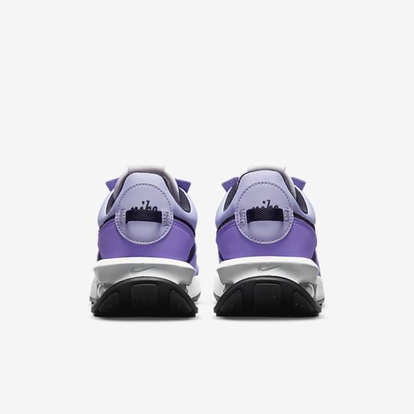 Purple / Metal Silver / Black Women's Nike Air Max Pre-Day Sneakers | NK603FMA