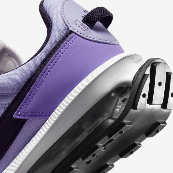 Purple / Metal Silver / Black Women's Nike Air Max Pre-Day Sneakers | NK603FMA