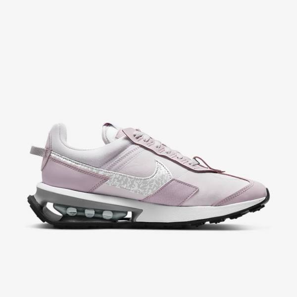 Purple / White / Grey Women's Nike Air Max Pre-Day Sneakers | NK805CLY