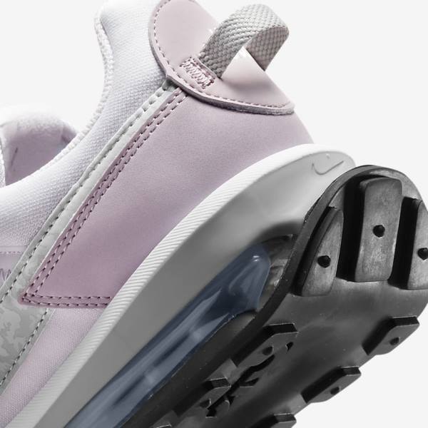 Purple / White / Grey Women's Nike Air Max Pre-Day Sneakers | NK805CLY