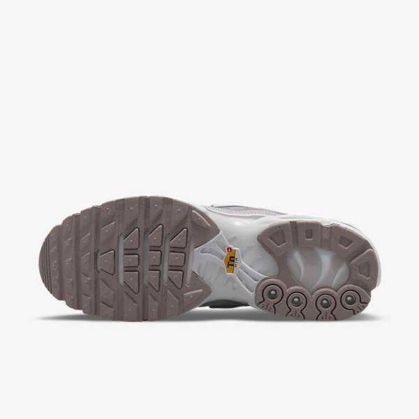 Purple / White / Metal Silver Women's Nike Air Max Plus Sneakers | NK950NOU