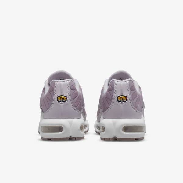 Purple / White / Metal Silver Women's Nike Air Max Plus Sneakers | NK950NOU