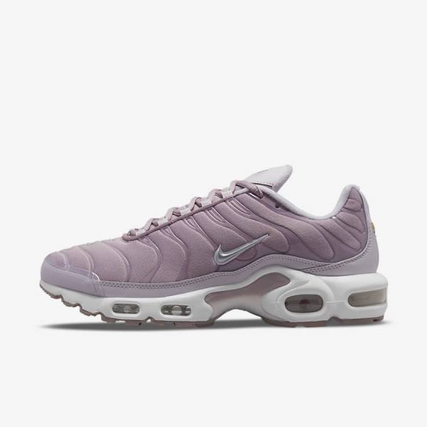 Purple / White / Metal Silver Women\'s Nike Air Max Plus Sneakers | NK950NOU