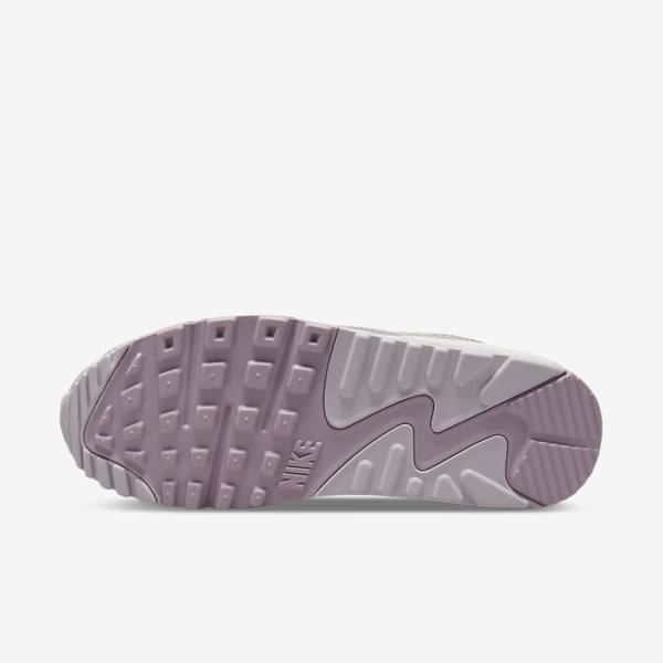 Purple / White Women's Nike Air Max 90 Sneakers | NK289WEQ