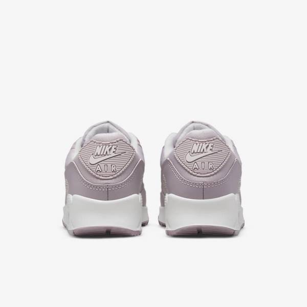 Purple / White Women's Nike Air Max 90 Sneakers | NK289WEQ