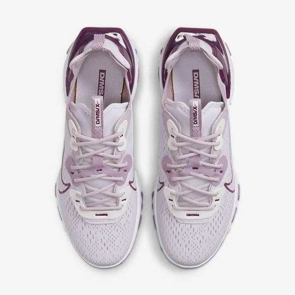 Purple Women's Nike React Vision Sneakers | NK280INT