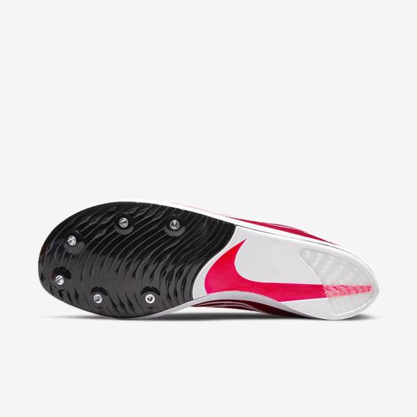 Red / Black / White Men's Nike ZoomX Dragonfly Bowerman Track Club Athletics Distance Spikes Running Shoes | NK391PFY