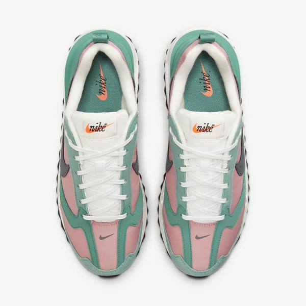 Red Pink / White / Grey Women's Nike Air Max Dawn Sneakers | NK357XNU