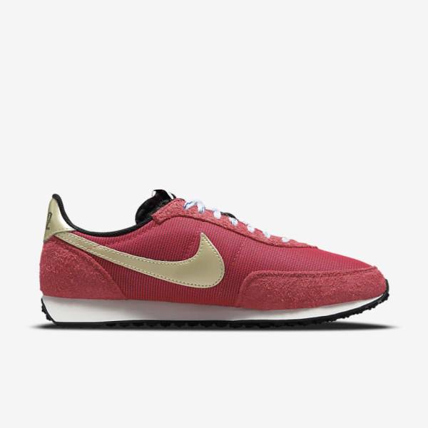 Red / Royal / Black / Metal Gold Men's Nike Waffle Trainer 2 SD Sneakers | NK634UAP