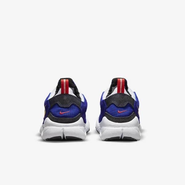 Red / White Men's Nike Free Run Trail Sneakers | NK261VJE