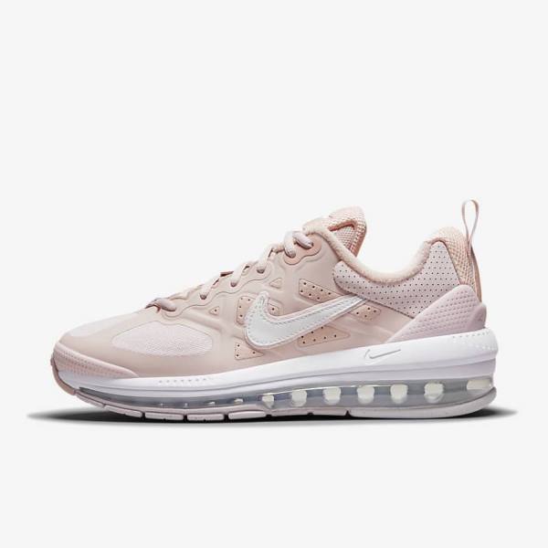 Rose / Pink / White Women\'s Nike Air Max Genome Sneakers | NK674TKV