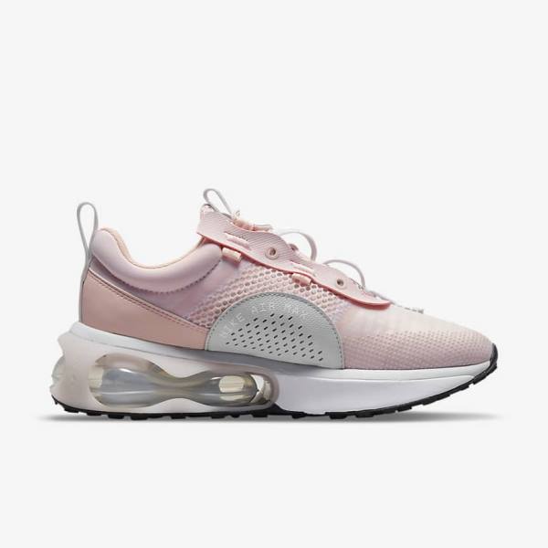 Rose / Platinum / Pink / White Women's Nike Air Max 2021 Sneakers | NK826BDL