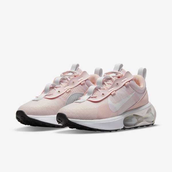 Rose / Platinum / Pink / White Women's Nike Air Max 2021 Sneakers | NK826BDL