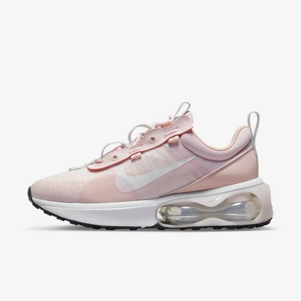 Rose / Platinum / Pink / White Women\'s Nike Air Max 2021 Sneakers | NK826BDL