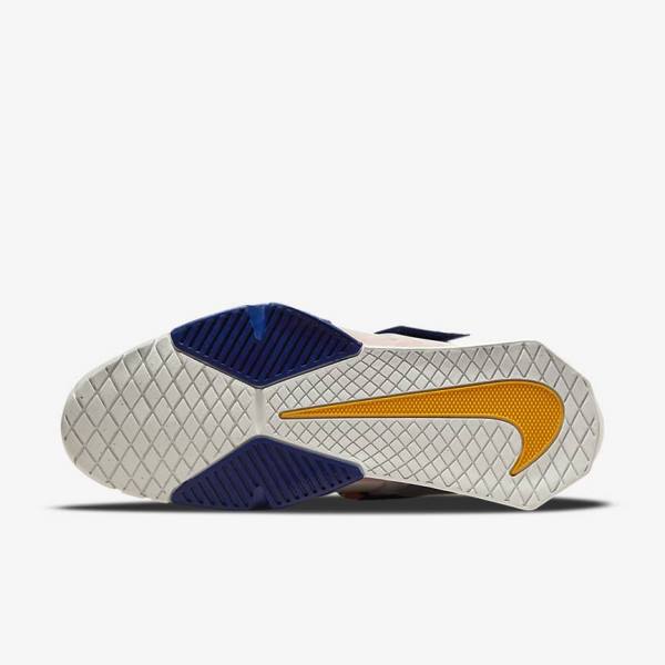 Royal Blue / Black Women's Nike Savaleos Weightlifting Training Shoes | NK315GRK