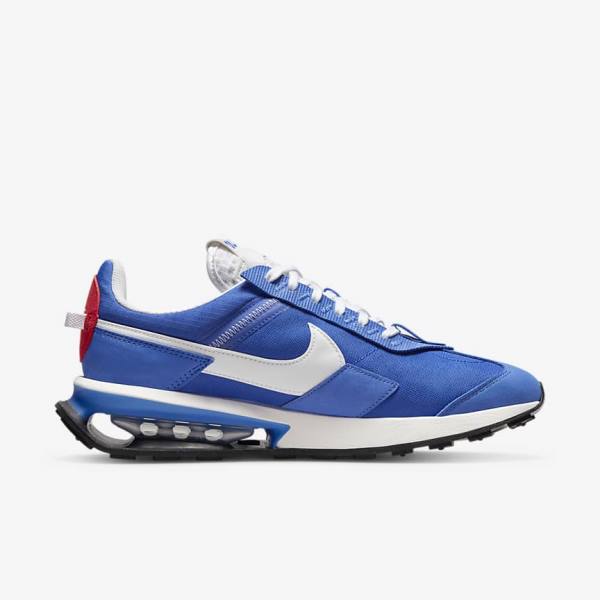 Royal / Red / Blue / White Men's Nike Air Max Pre-Day Sneakers | NK760MKX