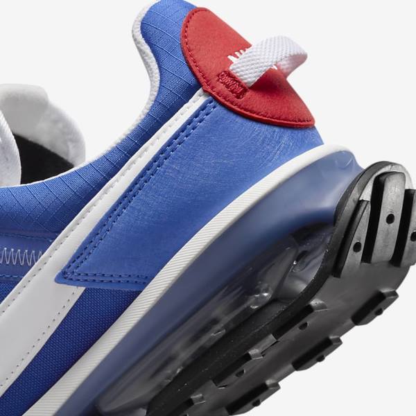 Royal / Red / Blue / White Men's Nike Air Max Pre-Day Sneakers | NK760MKX