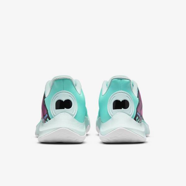 Turquoise / Black / Fuchsia / Turquoise Women's Nike NikeCourt Air Zoom GP Turbo Naomi Osaka Tennis Shoes | NK205XUN