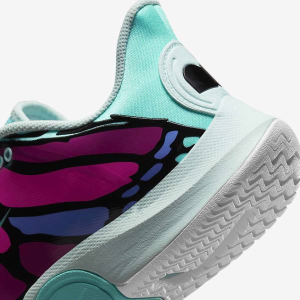 Turquoise / Black / Fuchsia / Turquoise Women's Nike NikeCourt Air Zoom GP Turbo Naomi Osaka Tennis Shoes | NK205XUN