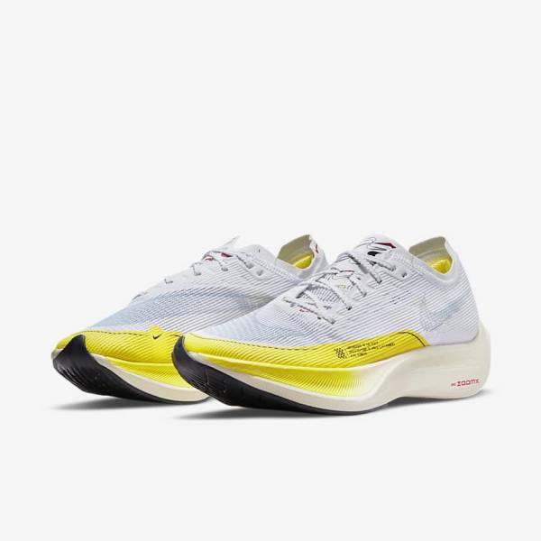 Turquoise / Black Women's Nike ZoomX Vaporfly Next% 2 Road Racing Running Shoes | NK672LQC