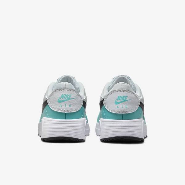 Turquoise / White / Black Men's Nike Air Max SC Sneakers | NK276NTU