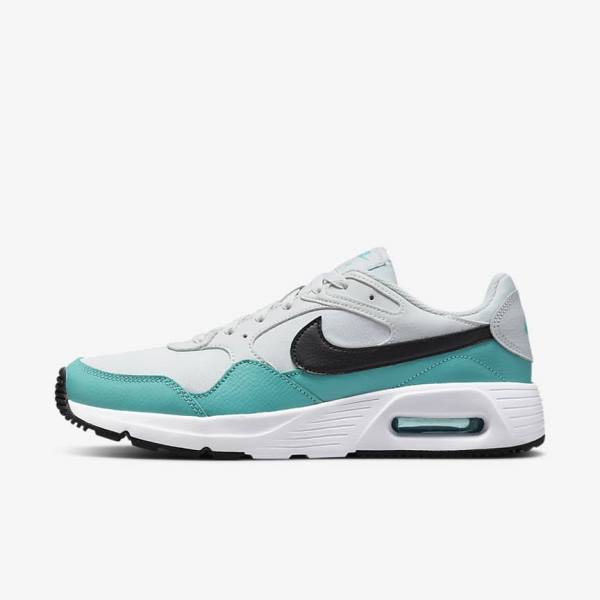 Turquoise / White / Black Men\'s Nike Air Max SC Sneakers | NK276NTU