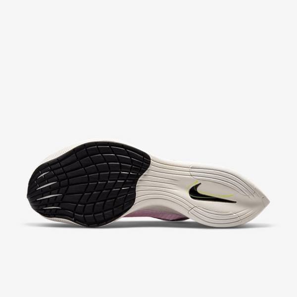 White / Black / Black Women's Nike ZoomX Vaporfly Next% 2 Road Racing Running Shoes | NK198PEF