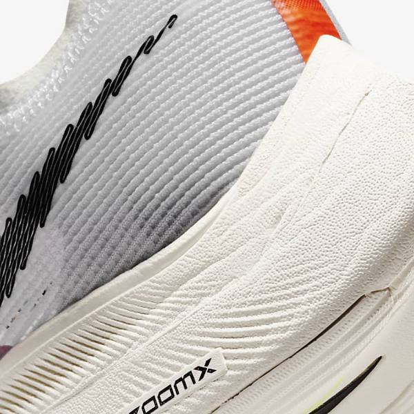 White / Black / Black Women's Nike ZoomX Vaporfly Next% 2 Road Racing Running Shoes | NK198PEF