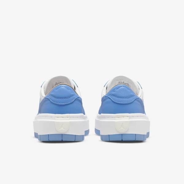 White Black / Blue Women's Nike Air Jordan 1 Elevate Low SE Sneakers | NK830IDM