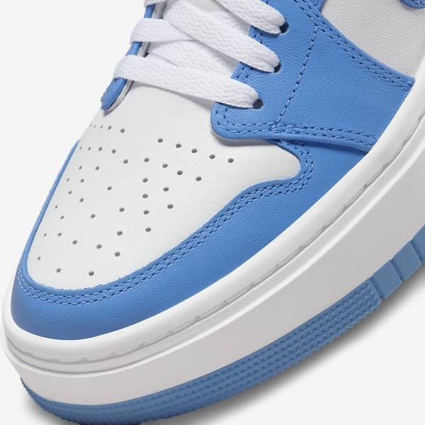 White Black / Blue Women's Nike Air Jordan 1 Elevate Low SE Sneakers | NK830IDM