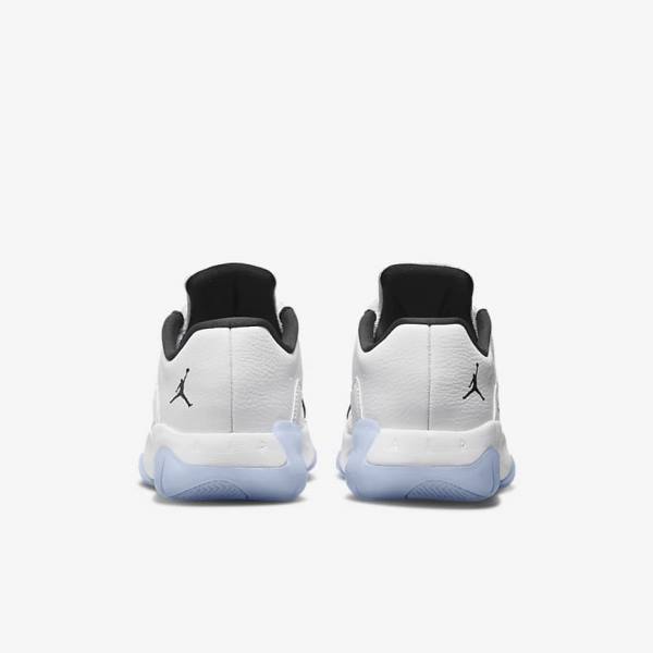 White / Black Kids' Nike Air Jordan 11 CMFT Low Older Jordan Shoes | NK596FHR