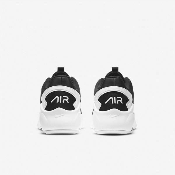 White / Black Men's Nike Air Max Bolt Sneakers | NK629HBP