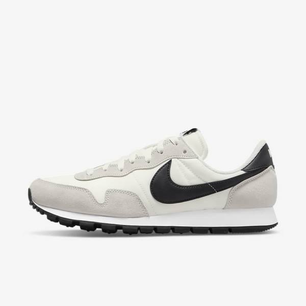 White / Black Men\'s Nike Air Pegasus 83 Sneakers | NK638WDU