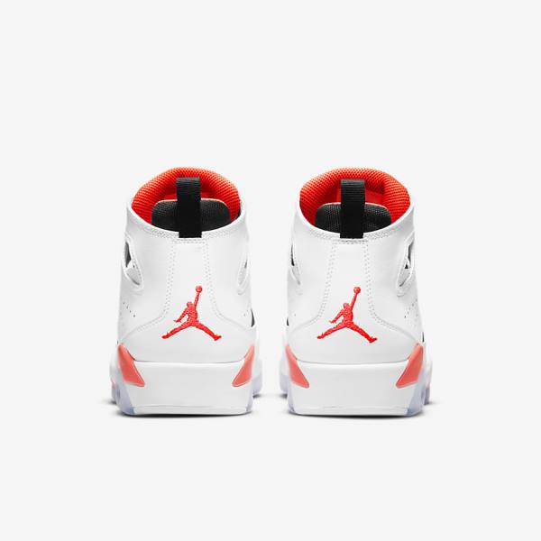 White / Black Men's Nike Jordan Flight Club 91 Sneakers | NK487MKN