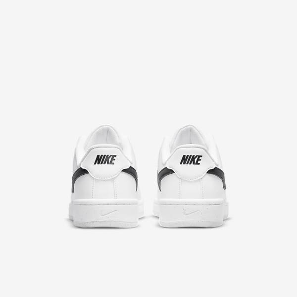 White / Black Men's Nike NikeCourt Royale 2 Next Nature Sneakers | NK814YOR