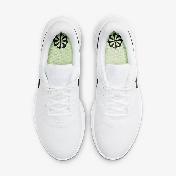 White / Black Men's Nike Tanjun Sneakers | NK271HZX