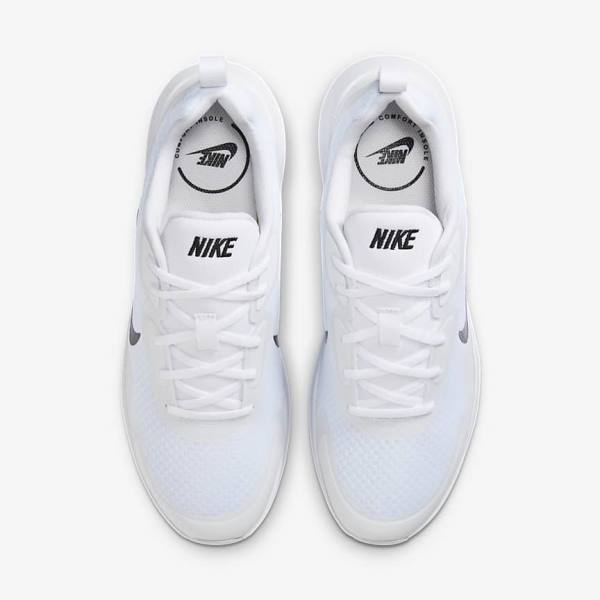 White / Black Men's Nike Wearallday Sneakers | NK623IVG