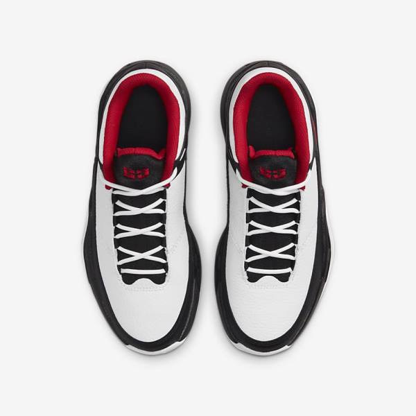 White / Black / Red Kids' Nike Jordan Max Aura 3 Older Sneakers | NK305XRS