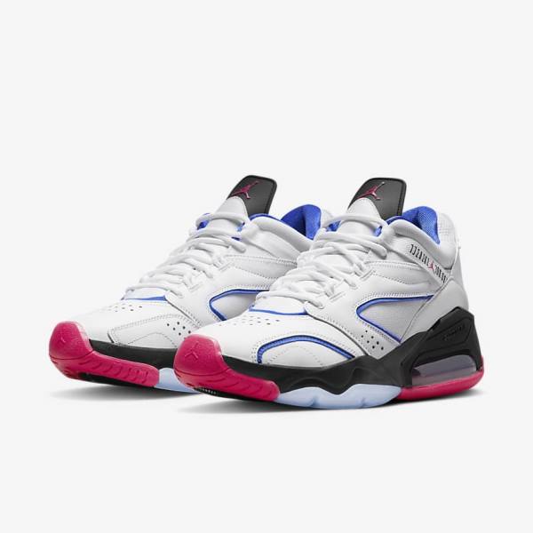 White / Blue / Black / Pink Men's Nike Jordan Point Lane Sneakers | NK390FWH