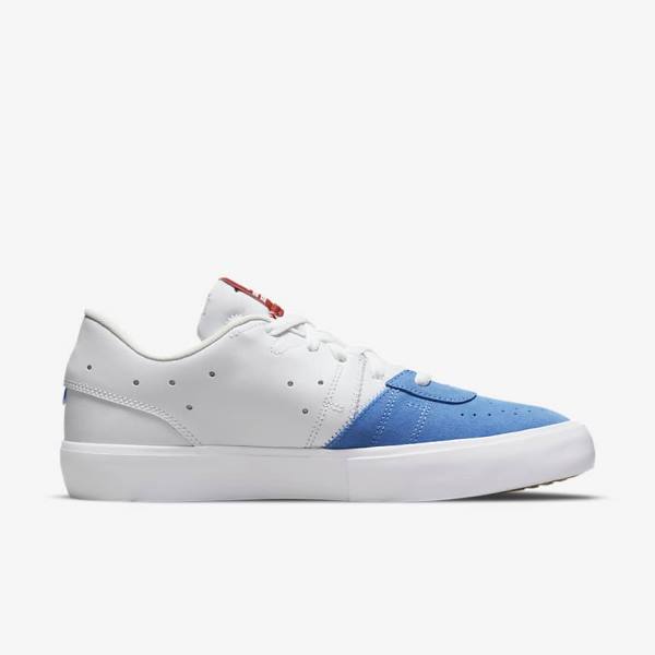 White / Blue Men's Nike Jordan Series .02 Dear Dean Jordan Shoes | NK184ZDV