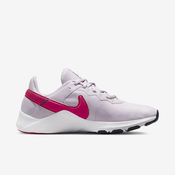 White / Blue / Pink Women's Nike Legend Essential 2 Training Shoes | NK635TSY